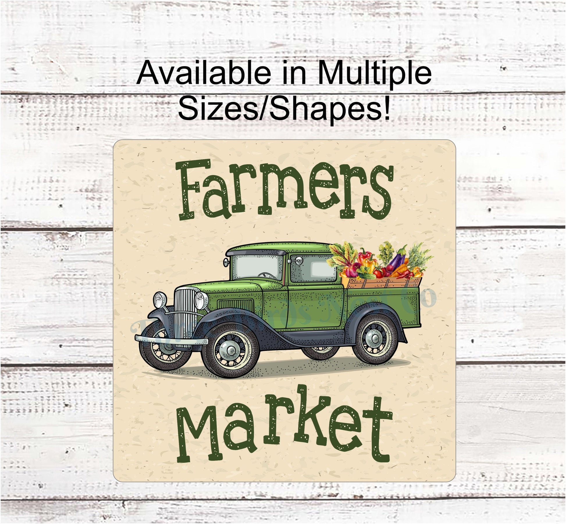 Farmers Market Truck - Farmers Market Sign - Farmers Market Vintage - Farmers Market Stand - Farmers Market Wreath - Old Truck Signs