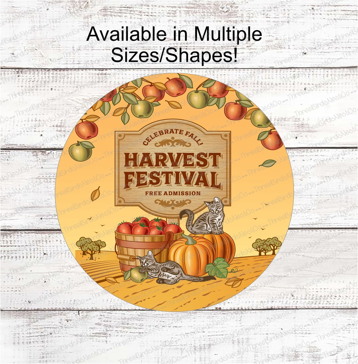 Harvest Festival Fall Sign