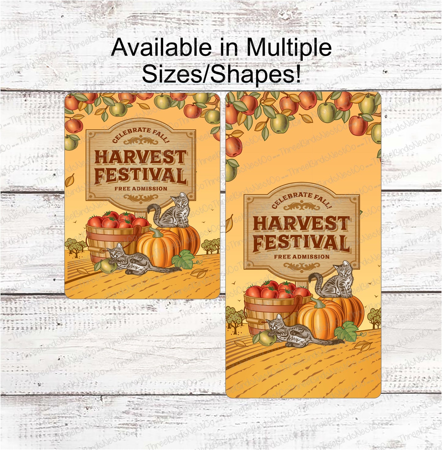 Harvest Festival Fall Sign