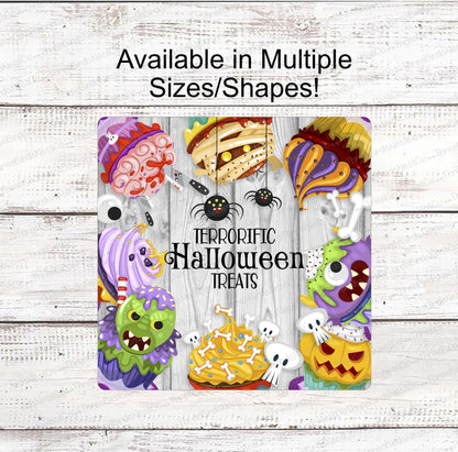 Terrorific Halloween Treats Sign