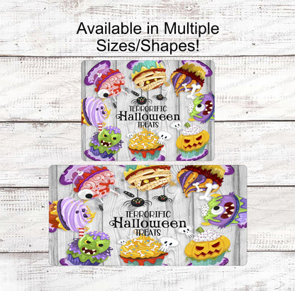 Terrorific Halloween Treats Sign