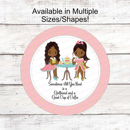 African American Girlfriends Sign