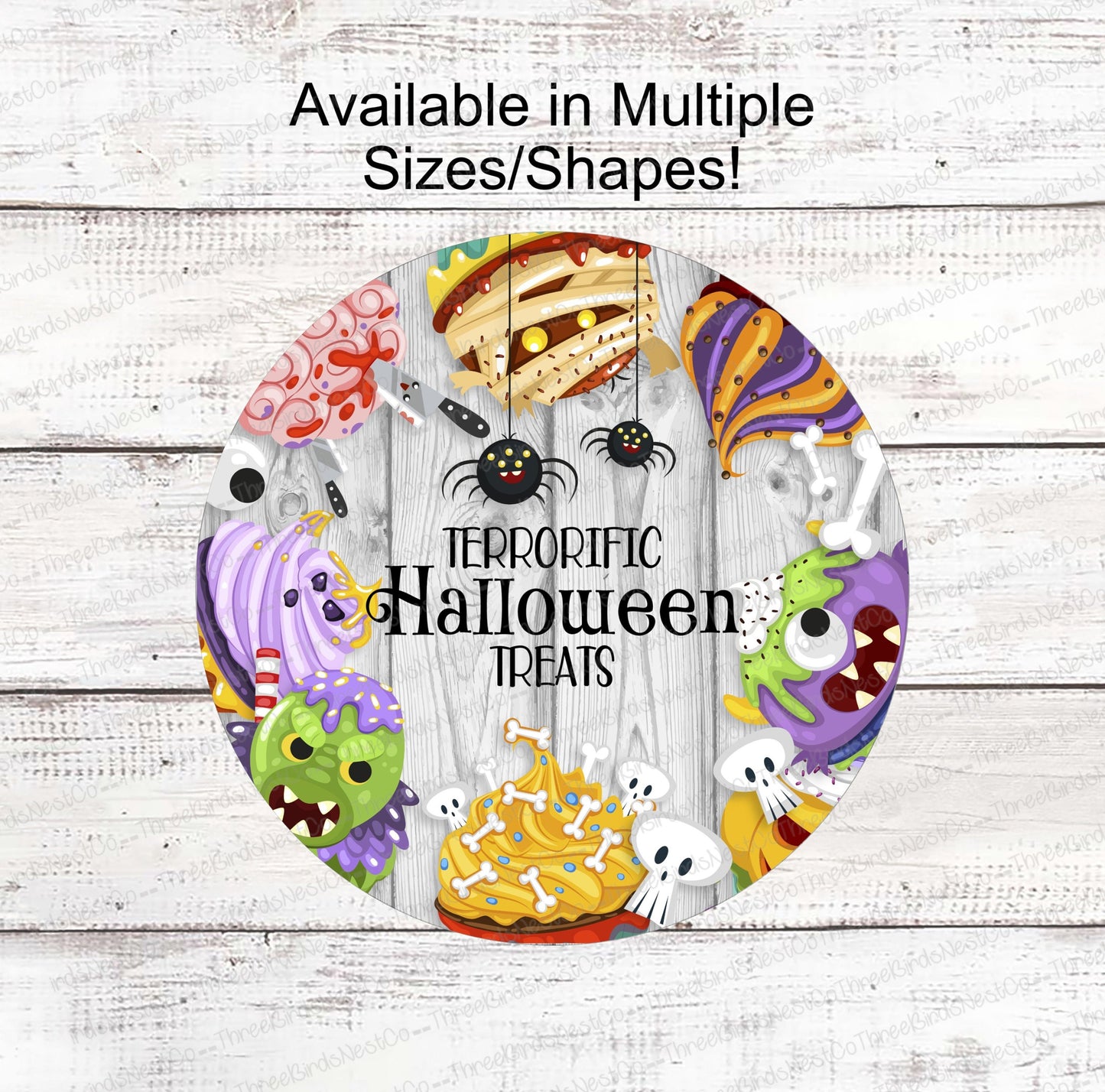 Terrorific Halloween Treats Sign