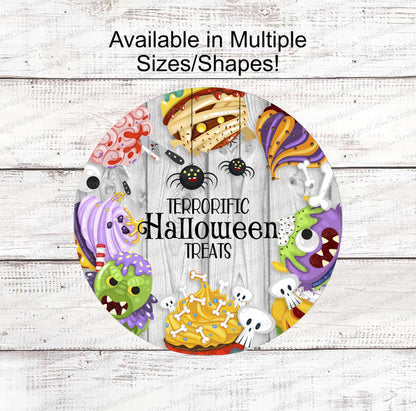Terrorific Halloween Treats Sign