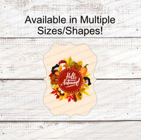 
              Hello Autumn Fall Things Frame Sign
            