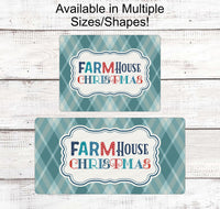 
              Farmhouse Christmas Signs - Christmas Wreath Sign - Farmhouse Holiday Sign - Farmhouse Sign - Farmhouse Decor
            