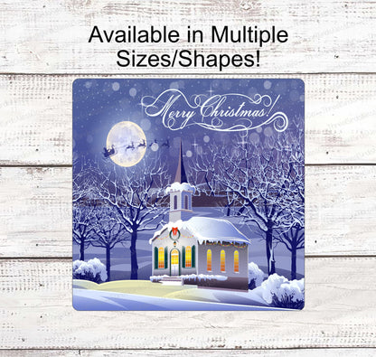 Christmas Wreath Signs - Christmas Church Signs - Santa Sign - Jesus is the Reason - Christmas Signs - Religious Sign - Christian Sign