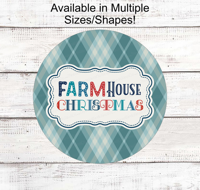 Farmhouse Christmas Signs - Christmas Wreath Sign - Farmhouse Holiday Sign - Farmhouse Sign - Farmhouse Decor