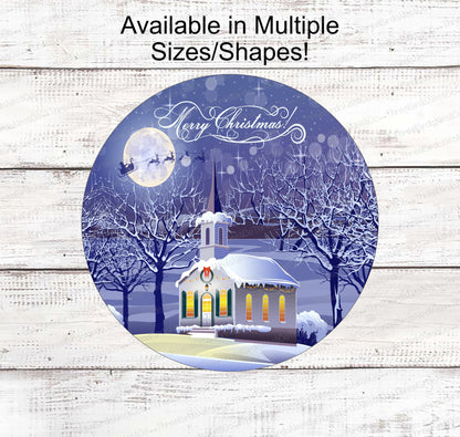 Christmas Wreath Signs - Christmas Church Signs - Santa Sign - Jesus is the Reason - Christmas Signs - Religious Sign - Christian Sign