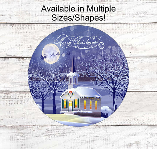 Christmas Wreath Signs - Christmas Church Signs - Santa Sign - Jesus is the Reason - Christmas Signs - Religious Sign - Christian Sign