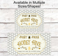 
              Bee Wreath Signs - Honey Hive Sign - Honey Wreath Sign - Honey Sign - Honey Bee Sign - Bee Wreath - Honeycomb Sign - Bumble Bee Wreath Signs
            