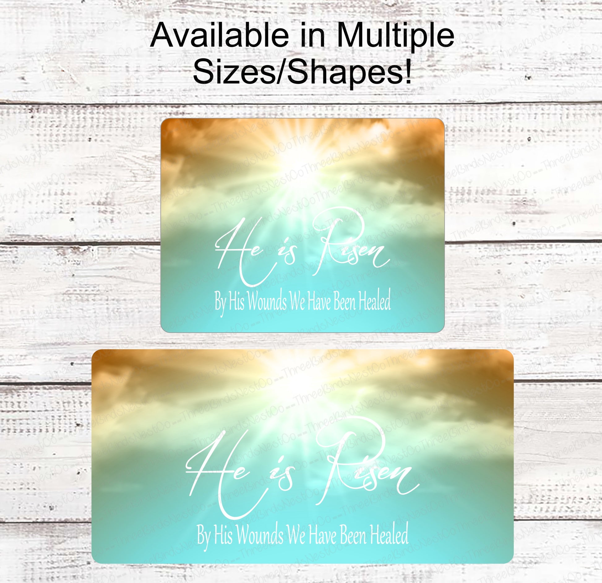 He is Risen Wreath Sign - Sunrise Sign - He is Risen Sign - He is Risen Wreath - Easter Sign - Easter Wreath Signs - Jesus Signs