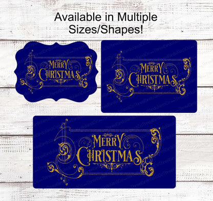 Christmas Wreath Signs - Vintage Merry Christmas - Vintage Christmas - Vintage Wreath Sign - Merry Christmas Sign- Your Choice of Colors!