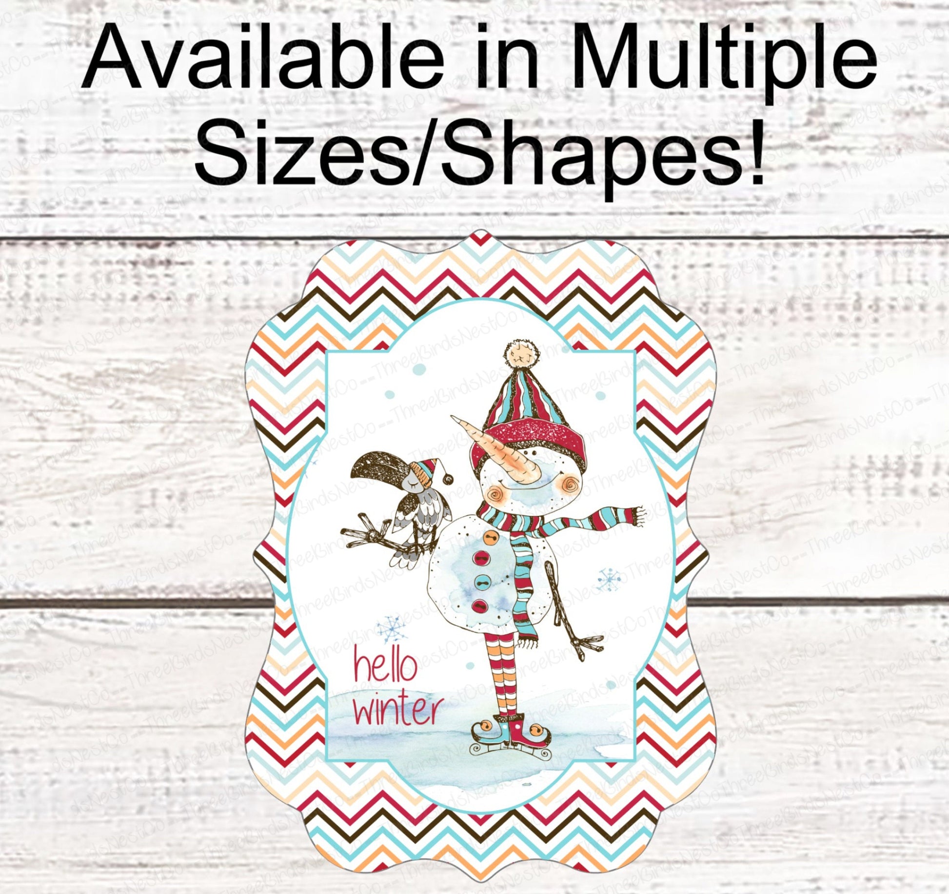 Snowman Sign - Snowman Welcome Sign - Welcome Wreath Sign - Hello Winter Sign - Winter Welcome Sign - Welcome Wreath Signs
