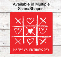 
              Valentines Day Sign - XOXO Sign - Valentines Heart Sign - Love Sign - Hugs and Kisses Sign
            