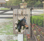 Horse Garden Flag - Welcome Garden Flag - Farm Garden Flag - Horse Gift - Custom Garden Flag - Yard Flag - Double Sided Garden Flag