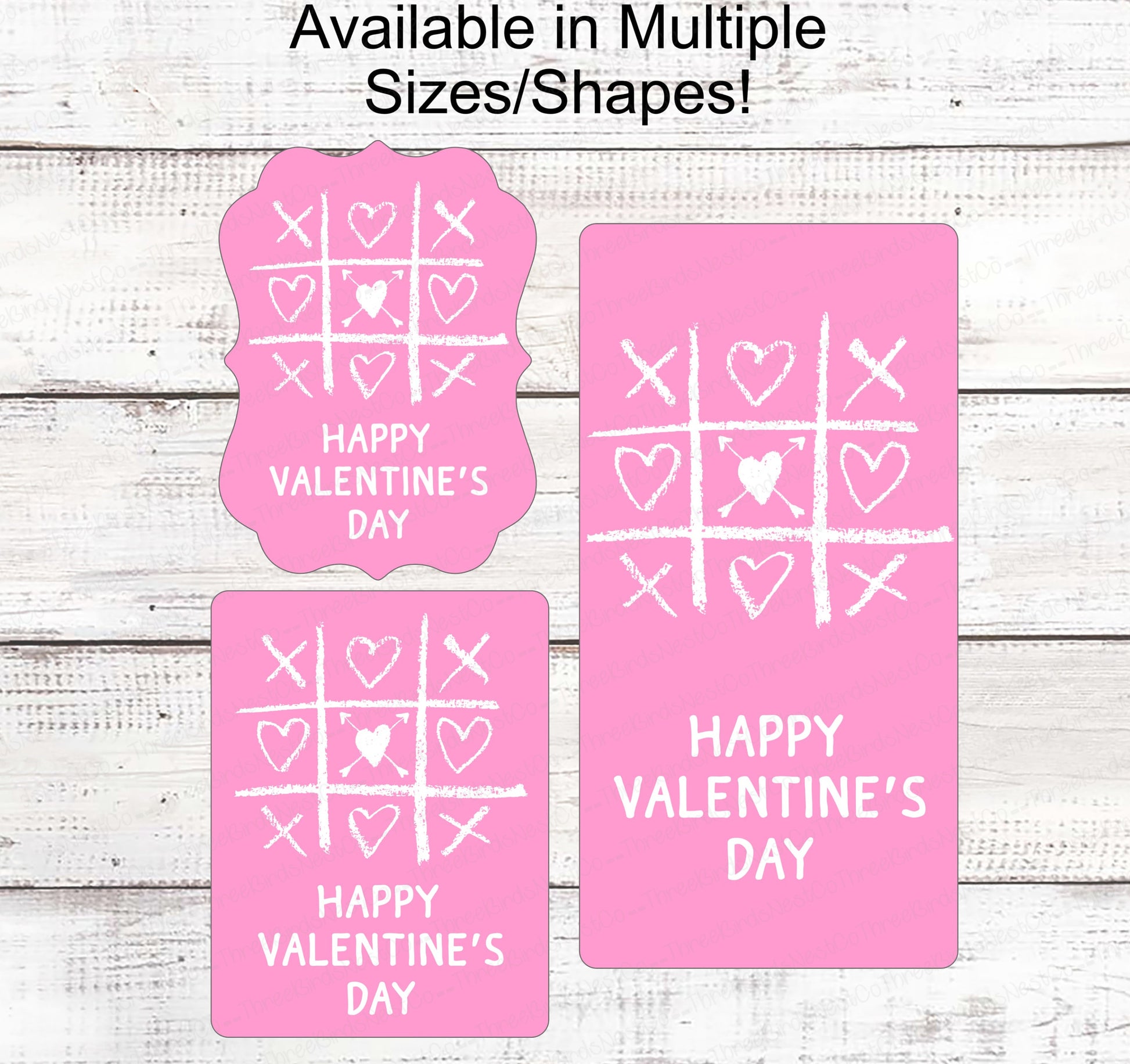 Valentines Day Sign - XOXO Sign - Valentines Heart Sign - Love Sign - Hugs and Kisses Sign