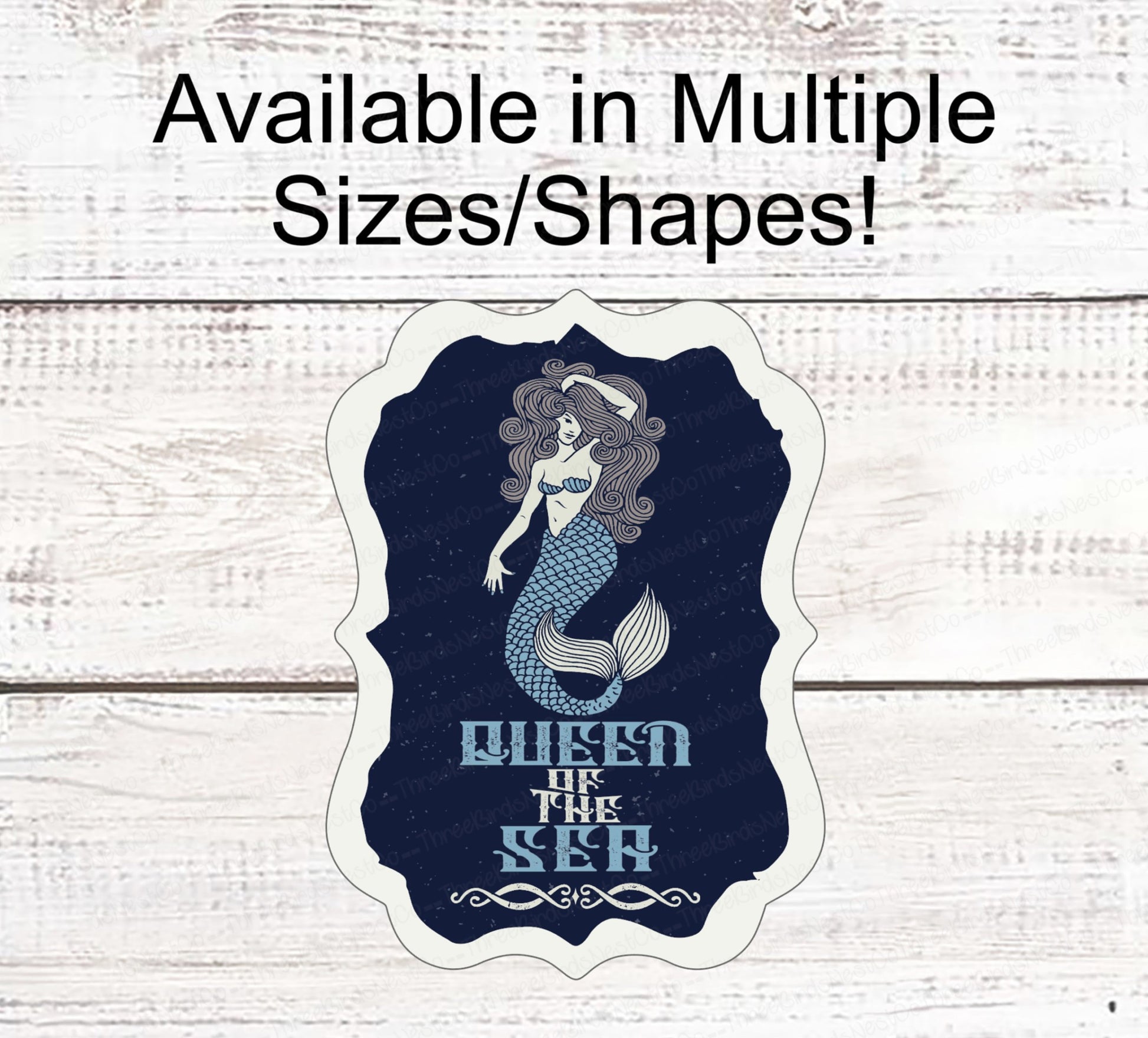 Vintage Beach Sign - Beach Wreath Sign - Mermaid Welcome Sign - Mermaid Wreath - Mermaid Sign - Beach Sign - Beach Wreath - Mermaid Decor