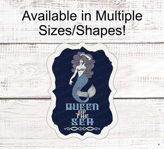 Vintage Beach Sign - Beach Wreath Sign - Mermaid Welcome Sign - Mermaid Wreath - Mermaid Sign - Beach Sign - Beach Wreath - Mermaid Decor