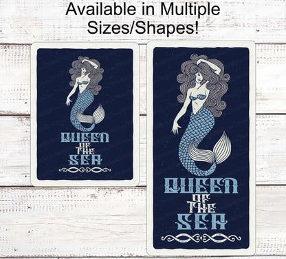 Vintage Beach Sign - Beach Wreath Sign - Mermaid Welcome Sign - Mermaid Wreath - Mermaid Sign - Beach Sign - Beach Wreath - Mermaid Decor