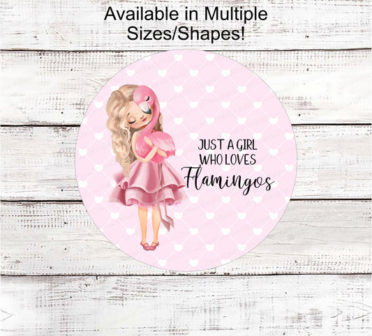 Flamingo Love - Flamingo Welcome Sign - Flamingo Wreath Signs - Flamingo Sign - Beach Wreath Signs - Flamingle - Flamingo Gift
