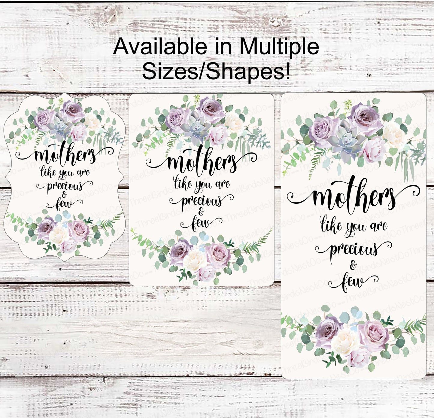 Mothers Day Wreath Sign - Mothers Day Wreath - Mothers Day Sign - Spring Wreath - Mom Wreath Sign - Mothers Like You are Precious and Few