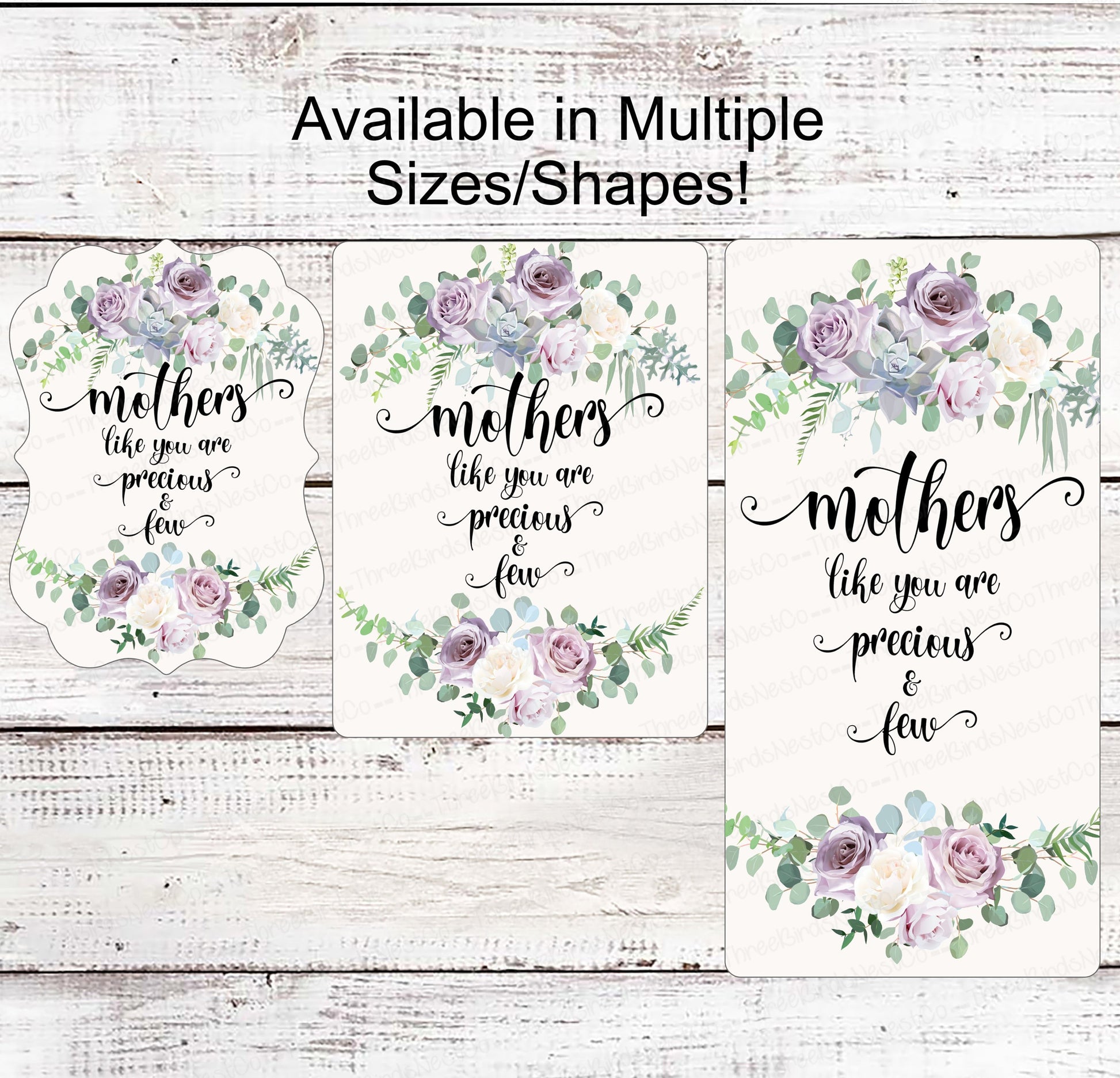 Mothers Day Wreath Sign - Mothers Day Wreath - Mothers Day Sign - Spring Wreath - Mom Wreath Sign - Mothers Like You are Precious and Few