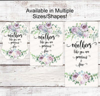 
              Mothers Day Wreath Sign - Mothers Day Wreath - Mothers Day Sign - Spring Wreath - Mom Wreath Sign - Mothers Like You are Precious and Few
            