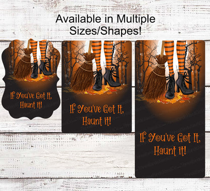 Halloween Signs - Witch Sign - Halloween Witch- Halloween Wreath - Halloween Wreath Attachments - Halloween Decor - Cute Halloween Decor