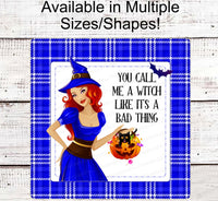 
              Halloween Signs - Witch Sign - Halloween Witch - Halloween Wreath - Halloween Wreath Attachments - Wicked Witch - Black Cat Sign
            
