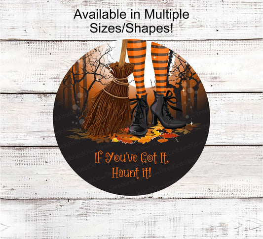 Halloween Signs - Witch Sign - Halloween Witch- Halloween Wreath - Halloween Wreath Attachments - Halloween Decor - Cute Halloween Decor