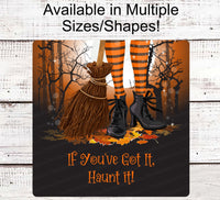 
              Halloween Signs - Witch Sign - Halloween Witch- Halloween Wreath - Halloween Wreath Attachments - Halloween Decor - Cute Halloween Decor
            