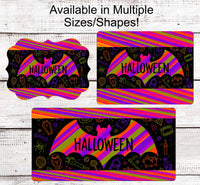 
              Halloween Signs - Halloween Wreath Signs - Halloween Bats - Boo Sign - Spooky Sign - Halloween Decor
            
