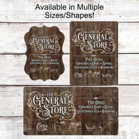 
              General Store Sign - Farm Life Sign - Cow Sign - Horse Sign - Tractor Sign - Chicken Sign - Farmhouse Wreath Sign - Pig Sign
            