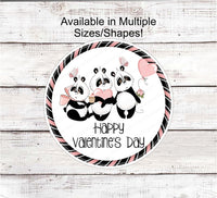 
              Valentines Day Sign - Panda Sign - Hearts Welcome Sign - Hearts Sign - Butterfly Sign - Metal Wreath Sign - Wreath Supplies
            