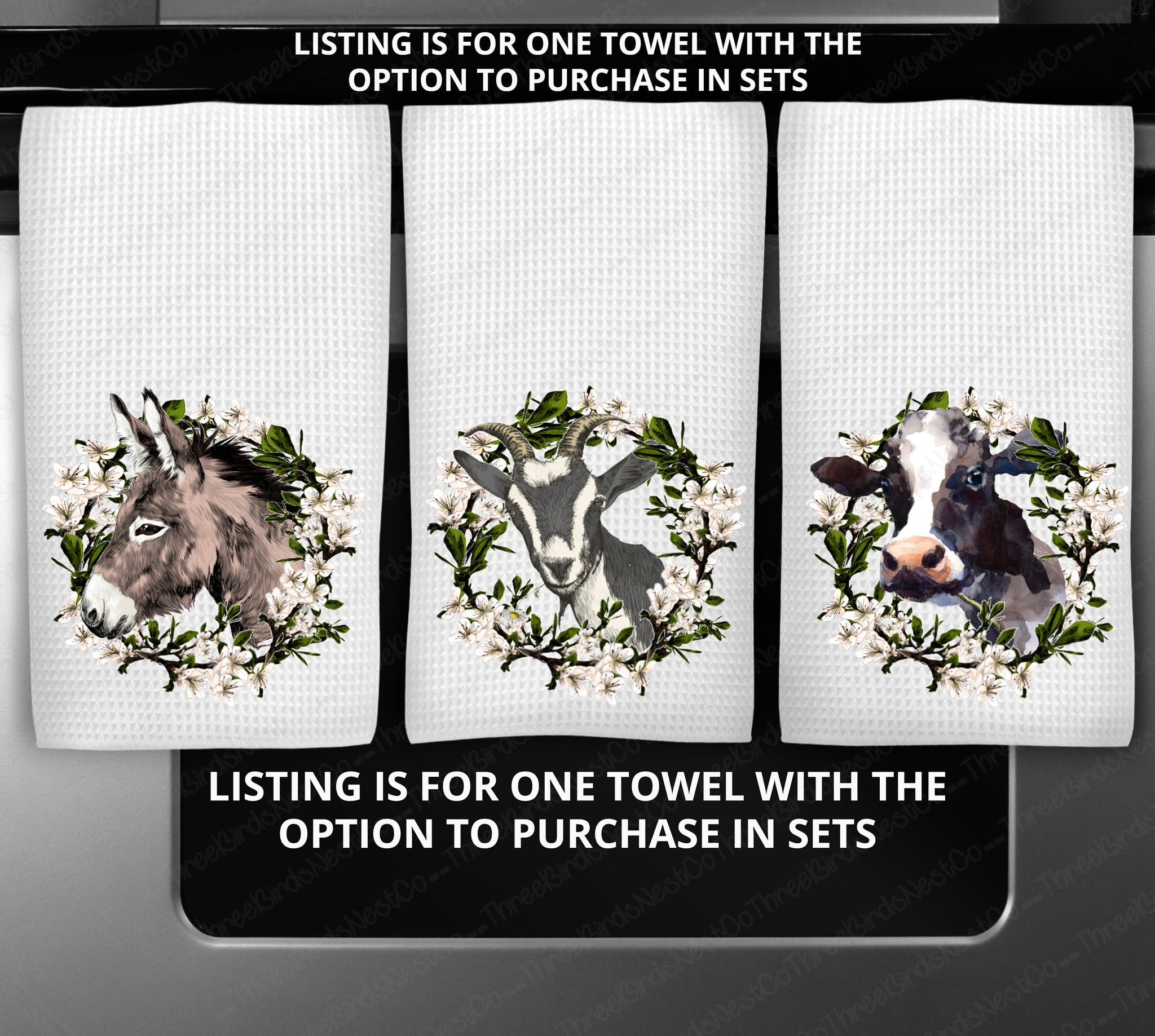 Cattle Brands Dish Towel