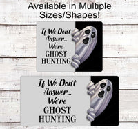
              Ghost Hunting Paranormal Halloween Wreath Sign
            