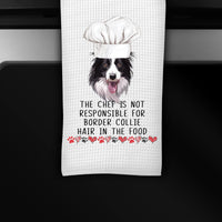 Personalized Dog Kitchen Towel - Gift for Dog Lover - Dog Towel - Border Collie - Other Breeds Available - www.ThreeBirdsNestCo.com