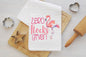 Zero Flocks Given Flamingo Waffle Weave Dish Towel - Kitchen Linens - Housewarming Gift - Beach Kitchen Decor - www.ThreeBirdsNestCo.com