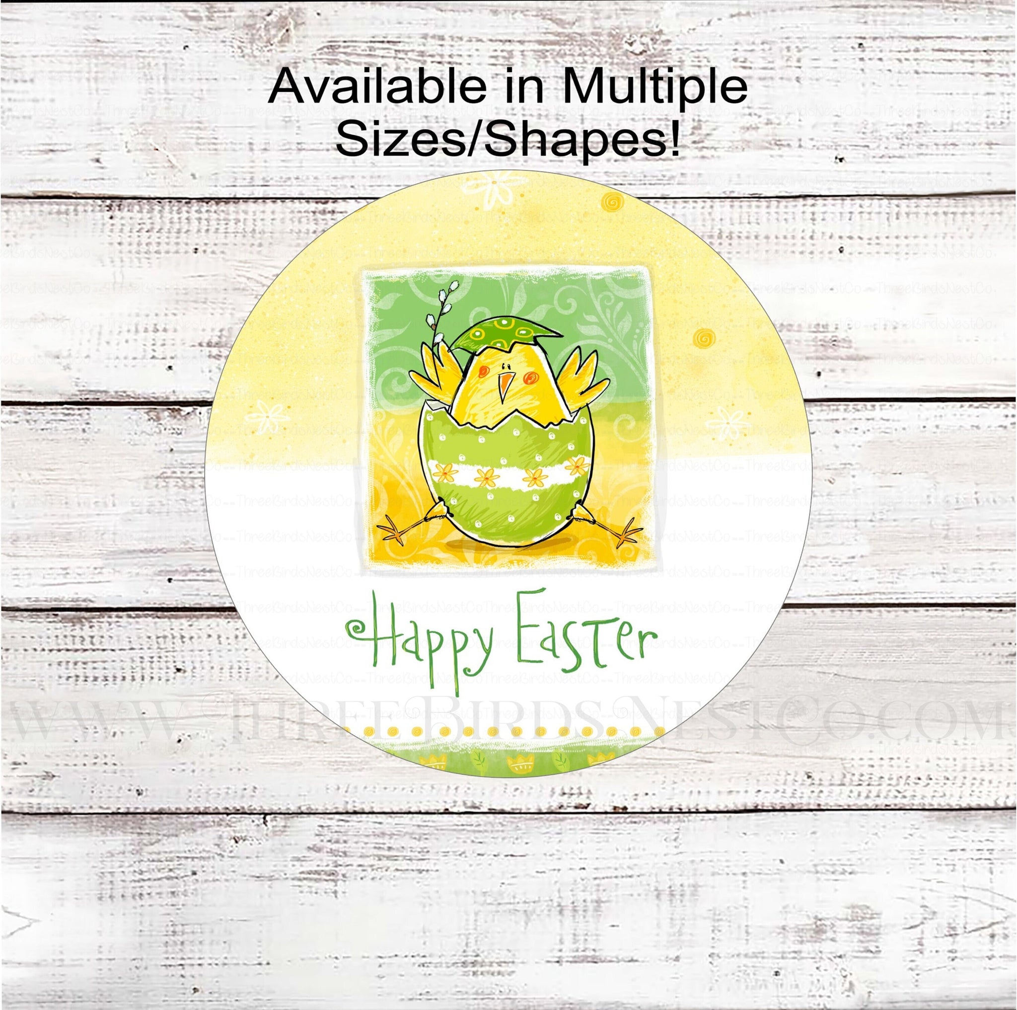 Deals Easter Wreath, Chick Wreath, Happy Easter Wreath